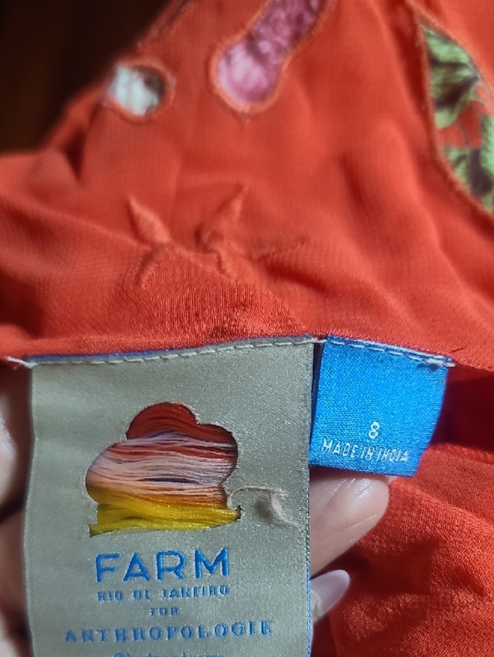 Red Floral Tie-Front Maxi Dress Red/coral - Picture 8 of 8